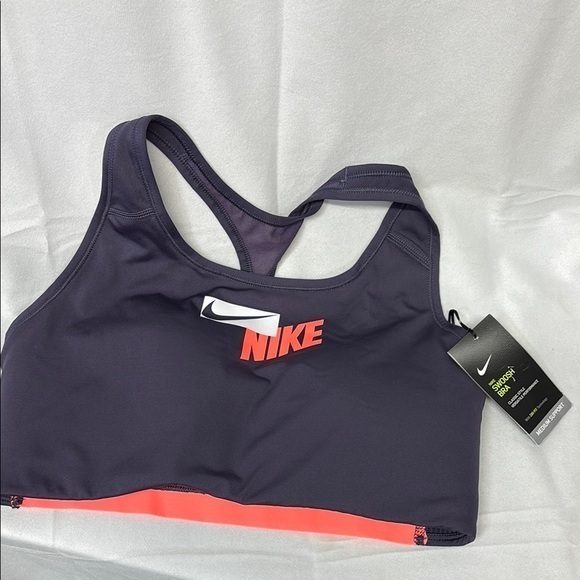 Nike Other - Nike swoosh classic style dri fit performance sports bra xl